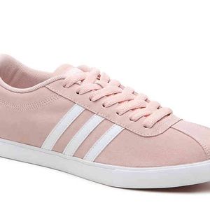 Adidas pink courtset sneaker